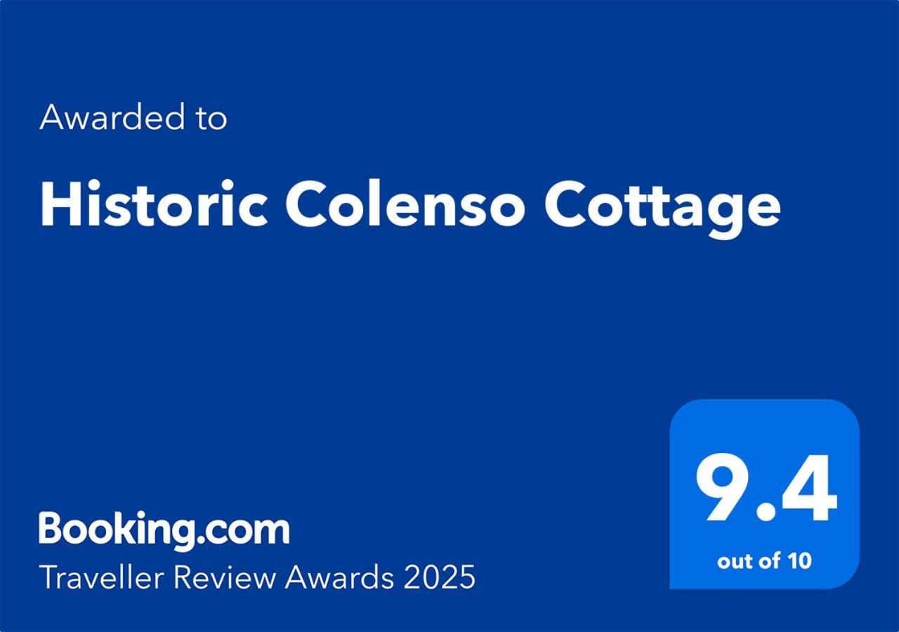 Historic Colenso Cottage Napier Kültér fotó